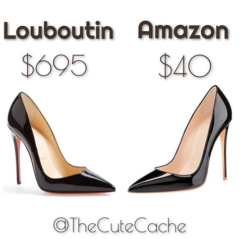 shoe dupe|christian louboutin dupe shoes.